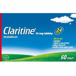 CLARITINE 10 mg 60 tablet obraz