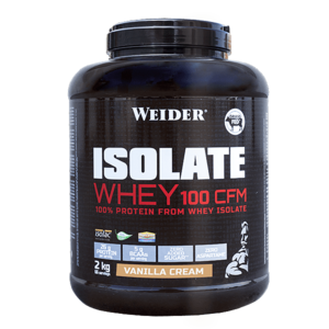 WEIDER Isolate whey 100 CFM syrovátkový isolát příchuť vanilla cream 2 kg obraz