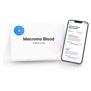 MACROMO krevní test Mužské zdraví obraz