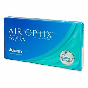 ALCON Air Optix Aqua měsíční čočky 6 čoček, Počet dioptrií: +5, 00, Počet kusů v balení: 6 ks, Průměr: 14, 2, Zakřivení: 8, 6 obraz