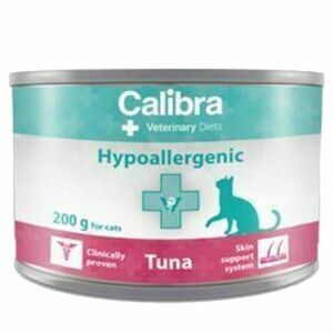 CALIBRA Veterinary Diets Hypoallergenic konzerva pro kočky tuňák 200 g obraz