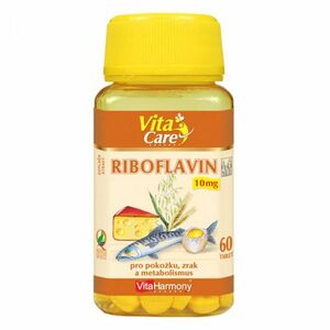 VITAHARMONY Riboflavin 10 mg 60 tablet obraz