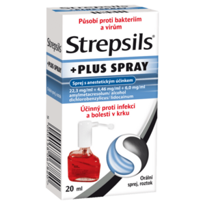 STREPSILS Plus spray 20 ml obraz