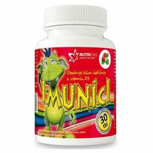 NUTRICIUS Imuníci Hlíva ústřičná s vitamínem D pro děti 30 tablet obraz