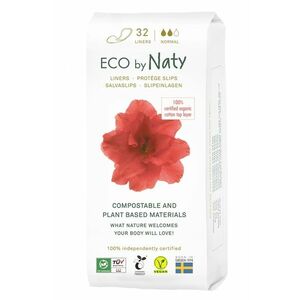 Eco Naty Dámské ECO slipové vložky Naty - normal (32 ks) - novinka obraz