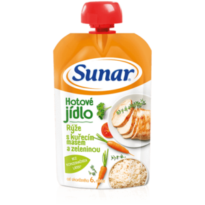 Sunar - Hotové jídlo Rýže s kuřecím masem a zeleninou 120g obraz