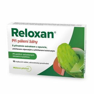 RELOXAN Mint žvýkací tablety s příchutí máty 48 tablet obraz