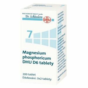 DR. SCHÜSSLERA Magnesium phosphoricum DHU D6 No.7 200 tablet obraz