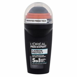 L'ORÉAL Men Expert 5in1 Antiperspirant Roll-on Carbon Protect 50 ml obraz