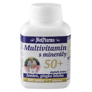 MEDPHARMA Multivitamin s minerály 50+ 107 tablet obraz