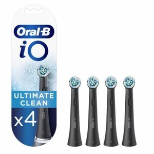 Oral-B iO Ultimate Clean Black náhradní hlavice 4 ks obraz