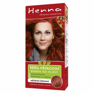 HENNA Barva na vlasy Měděně červená 33 g obraz