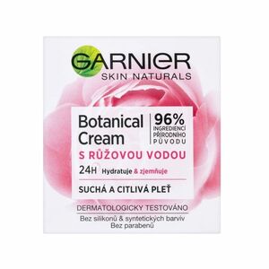 Garnier Skin Naturals Botanical Cream s růžovou vodou hydratační krém na suchou a citlivou pleť 50 ml obraz