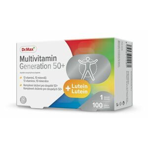 Dr. Max Multivitamin Generation 50+ 100 tablet obraz