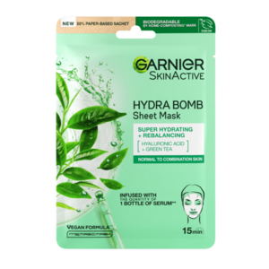 Garnier Skin Naturals Hydra Bomb čisticí a hydratační pleťová maska 28 g obraz