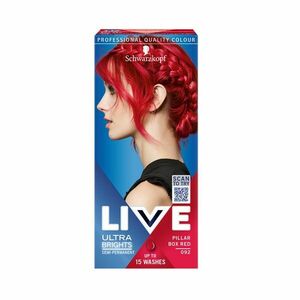 Live Ultra Brights Barva na vlasy 092 vášnivá červená 60 ml obraz