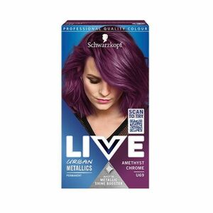Live Urban Metallics Barva na vlasy U69 fialový chrom 60 ml obraz