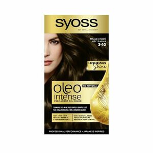 Syoss Oleo Intense Barva na vlasy 3-10 tmavě hnědá 50 ml obraz