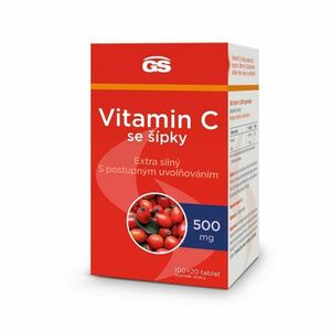 GS Vitamin C 500 se šípky 100+20 tablet obraz