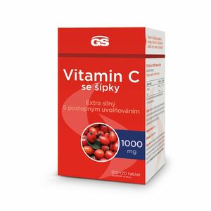 GS Vitamin C 1000 se šípky 100+20 tablet obraz