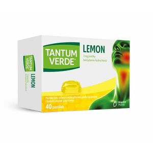 Tantum Verde Lemon 3 mg 40 pastilek obraz
