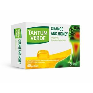 Tantum Verde Orange and Honey 3 mg 40 pastilek obraz