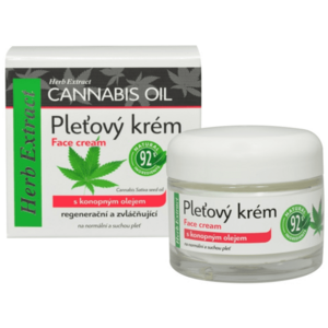 Herb Extract Pleťový krém Cannacare 50 ml obraz