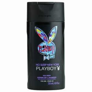 Playboy No Sleep New York sprchový gel a šampon 2 v 1 pro muže 250 ml obraz