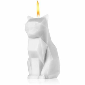 54 Celsius PyroPet KISA (Cat) dekorativní svíčka White 17 cm obraz