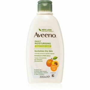 Aveeno Daily Moisturising Yoghurt body wash vyživující sprchový gel Apricot & Yoghurt 300 ml obraz