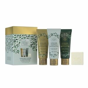 Scottish Fine Soaps Ginger, Clove & Mistletoe Luxurious Gift Set dárková sada (na tělo) obraz