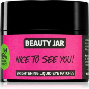 Beauty Jar Nice To See You rozjasňující maska na oční okolí 15 ml obraz
