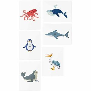 TATTonMe AR Set Ocean Animals tetování pro děti 3 y+ 6 ks obraz
