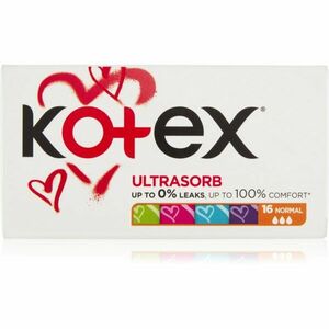 Kotex Ultra Sorb Normal tampony 16 ks obraz