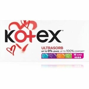 Kotex Ultra Sorb Super tampony 16 ks obraz