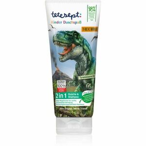Tetesept Shower Gel & Shampoo T-Rex World jemný sprchový gel a šampon pro děti 200 ml obraz