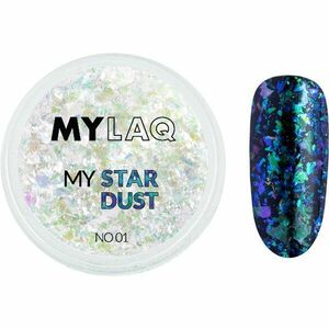 MYLAQ My Star Dust třpytky na nehty odstín 01 0, 2 g obraz