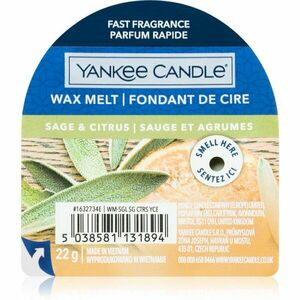 Yankee Candle Sage & Citrus vosk do aromalampy 22 g obraz
