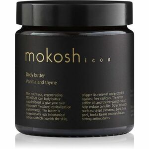 Mokosh Icon Vanilla & Thyme vyživující tělové máslo 120 ml obraz