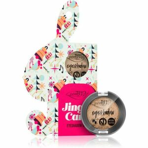puroBIO Cosmetics Jingle Care Eyeshadow Box oční stíny dárková edice odstín 01 Sparkling Wine 2, 5 g obraz