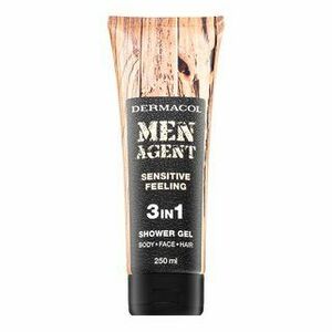 Dermacol Men Agent Sensitive Feeling 3in1 Shower Gel sprchový gel pro muže 250 ml obraz
