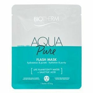 Biotherm Aqua Pure Flash Mask čistící maska s hydratačním účinkem 31 g obraz