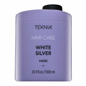 Lakmé Teknia White Silver Mask neutralizující maska pro platinově blond a šedivé vlasy 1000 ml obraz