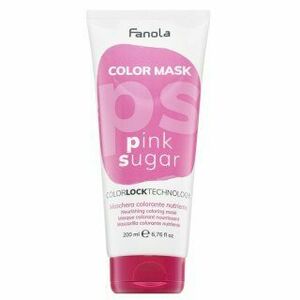 Fanola Color Mask vyživující maska s barevnými pigmenty pro oživení barvy Pink Sugar 200 ml obraz