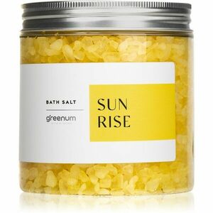 Greenum Sunrise koupelová sůl 600 g obraz