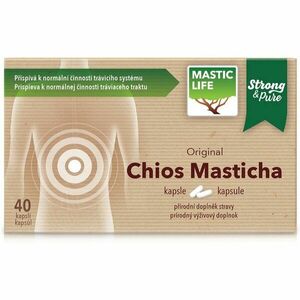 Masticlife Chios Masticha kapsle pro podporu trávení 40 cps obraz