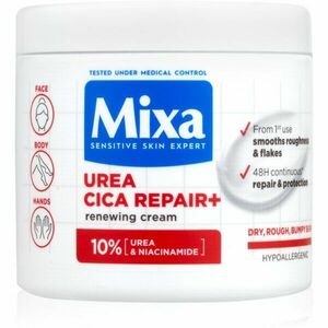 MIXA Urea Cica Repair+ regenerační tělový krém pro velmi suchou pokožku 400 ml obraz