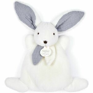 Doudou Happy Rabbit plyšová hračka Blue 17 cm 1 ks obraz