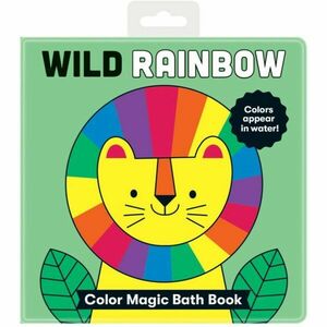 Mudpuppy Color Magic Bath Book Wild Rainbow knížka do vody 0+ y 1 ks obraz