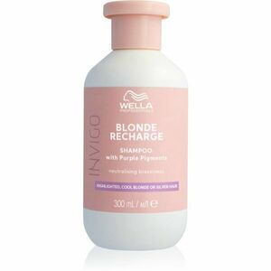 Wella Professionals Invigo Blonde Recharge šampon pro blond vlasy neutralizující žluté tóny 300 ml obraz